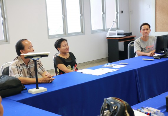 ภาพกิจกรรม คณะวิทยาศาสตร์และเทคโนโลยี จัดการประชุม เรื่อง การจัดอบรมโครงงานวิทยาศาสตร์และการใช้ทรัพยากรท้องถิ่น