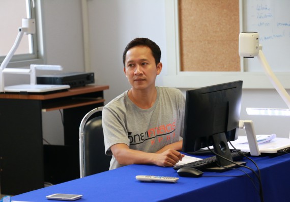 ภาพกิจกรรม คณะวิทยาศาสตร์และเทคโนโลยี จัดการประชุม เรื่อง การจัดอบรมโครงงานวิทยาศาสตร์และการใช้ทรัพยากรท้องถิ่น