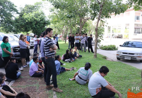 ภาพกิจกรรม คณะวิทยาศาสตร์และเทคโนโลยี เข้าร่วมโครงการป้องกันอัคคีภัยและบรรเทาสาธารณภัย