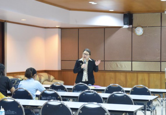 ภาพกิจกรรม คณะวิทยาศาสตร์และเทคโนโลยี เข้าร่วมอบรม เรื่อง การเขียนโครงร่างการวิจัยเพื่อขอรับทุน