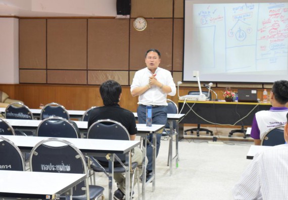 ภาพกิจกรรม คณะวิทยาศาสตร์และเทคโนโลยี เข้าร่วมอบรม เรื่อง การเขียนโครงร่างการวิจัยเพื่อขอรับทุน