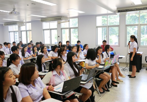 ภาพกิจกรรม โปรแกรมวิชาเคมี จัดกิจกรรมการอบรมเตรีบมพร้อมการทำวิจัยทางเคมี