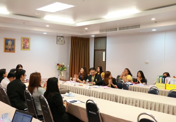 ภาพกิจกรรม คณะวิทยาศาสตร์และเทคโนโลยี จัดการตรวจประเมินคุณภาพการศึกษาระดับคณะ