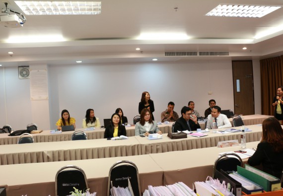 ภาพกิจกรรม คณะวิทยาศาสตร์และเทคโนโลยี จัดการตรวจประเมินคุณภาพการศึกษาระดับคณะ