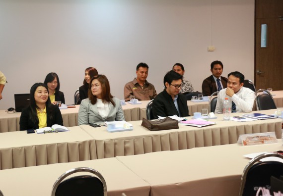 ภาพกิจกรรม คณะวิทยาศาสตร์และเทคโนโลยี จัดการตรวจประเมินคุณภาพการศึกษาระดับคณะ