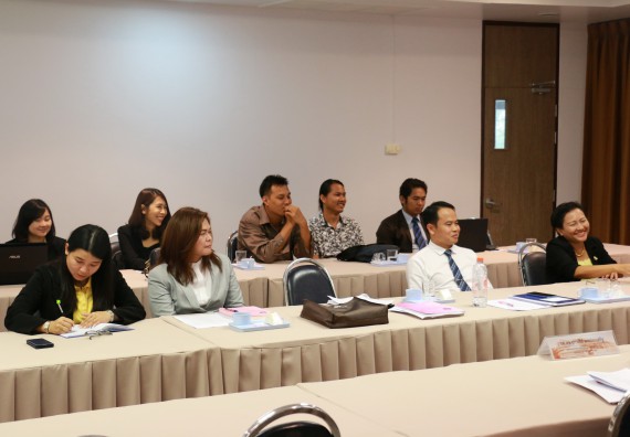 ภาพกิจกรรม คณะวิทยาศาสตร์และเทคโนโลยี จัดการตรวจประเมินคุณภาพการศึกษาระดับคณะ