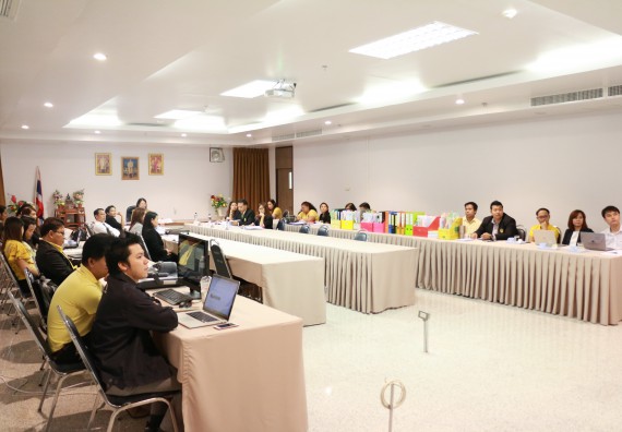 ภาพกิจกรรม คณะวิทยาศาสตร์และเทคโนโลยี จัดการตรวจประเมินคุณภาพการศึกษาระดับคณะ