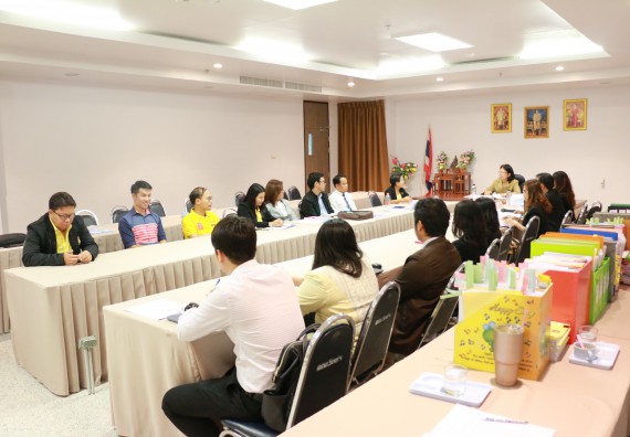 ภาพกิจกรรม คณะวิทยาศาสตร์และเทคโนโลยี จัดการตรวจประเมินคุณภาพการศึกษาระดับคณะ