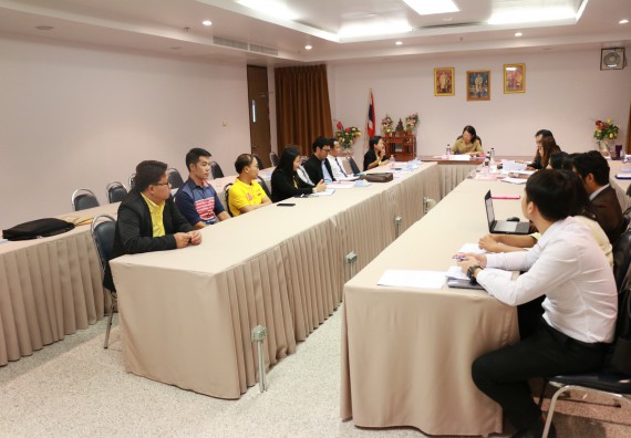 ภาพกิจกรรม คณะวิทยาศาสตร์และเทคโนโลยี จัดการตรวจประเมินคุณภาพการศึกษาระดับคณะ