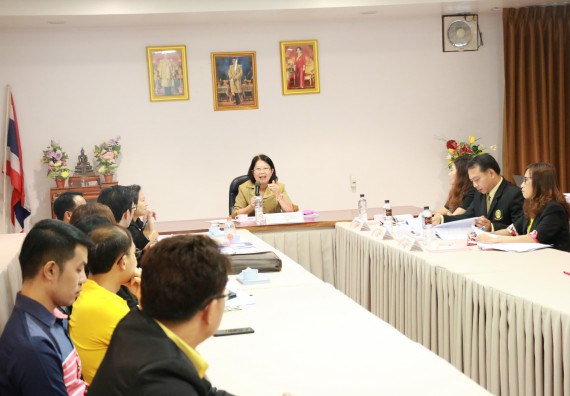 ภาพกิจกรรม คณะวิทยาศาสตร์และเทคโนโลยี จัดการตรวจประเมินคุณภาพการศึกษาระดับคณะ