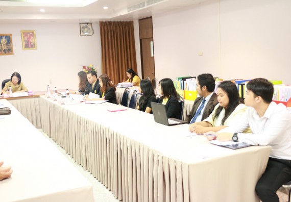 ภาพกิจกรรม คณะวิทยาศาสตร์และเทคโนโลยี จัดการตรวจประเมินคุณภาพการศึกษาระดับคณะ