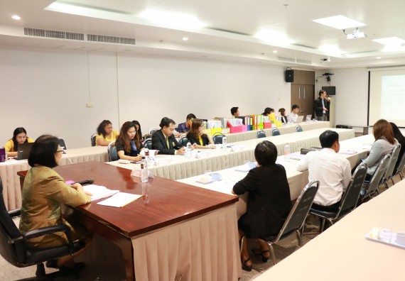 ภาพกิจกรรม คณะวิทยาศาสตร์และเทคโนโลยี จัดการตรวจประเมินคุณภาพการศึกษาระดับคณะ