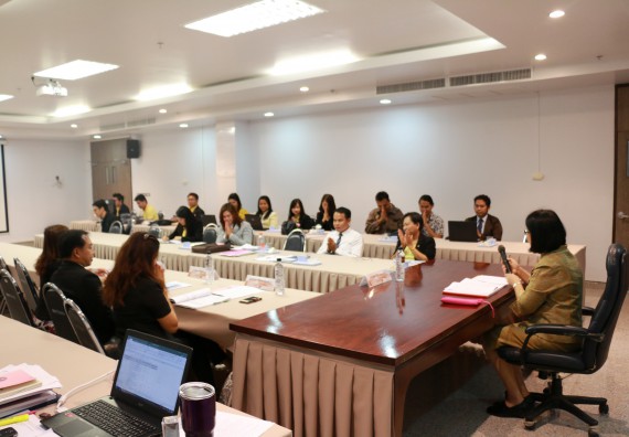 ภาพกิจกรรม คณะวิทยาศาสตร์และเทคโนโลยี จัดการตรวจประเมินคุณภาพการศึกษาระดับคณะ