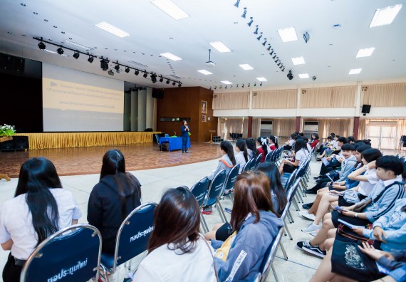 ภาพกิจกรรม สโมสรนักศึกษาคณะวิทยาศาสตร์และเทคโนโลยี จัดโครงการบริการนักศึกษาและศิษย์เก่า “กิจกรรมเตรียมความพร้อมเพื่อการทำงาน”