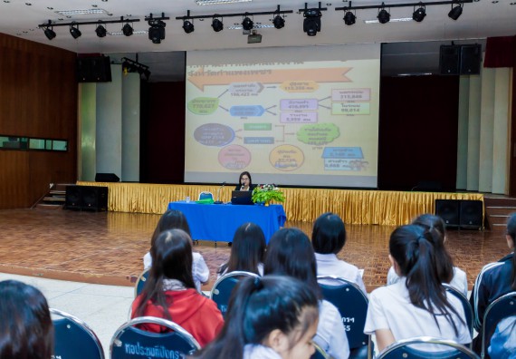 ภาพกิจกรรม สโมสรนักศึกษาคณะวิทยาศาสตร์และเทคโนโลยี จัดโครงการบริการนักศึกษาและศิษย์เก่า “กิจกรรมเตรียมความพร้อมเพื่อการทำงาน”