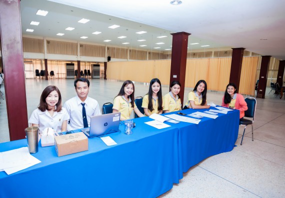 ภาพกิจกรรม สโมสรนักศึกษาคณะวิทยาศาสตร์และเทคโนโลยี จัดโครงการบริการนักศึกษาและศิษย์เก่า “กิจกรรมเตรียมความพร้อมเพื่อการทำงาน”
