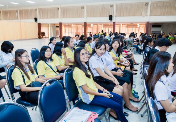 ภาพกิจกรรม สโมสรนักศึกษาคณะวิทยาศาสตร์และเทคโนโลยี จัดโครงการบริการนักศึกษาและศิษย์เก่า “กิจกรรมเตรียมความพร้อมเพื่อการทำงาน”