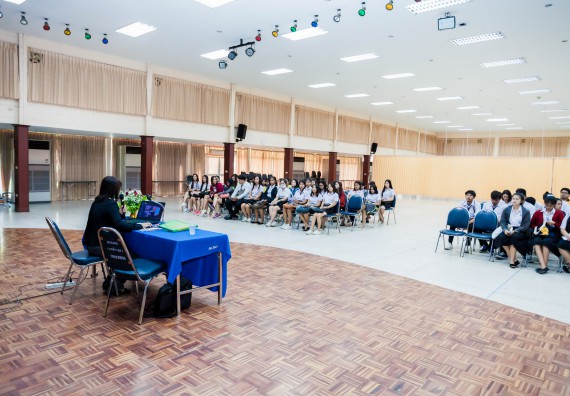 ภาพกิจกรรม สโมสรนักศึกษาคณะวิทยาศาสตร์และเทคโนโลยี จัดโครงการบริการนักศึกษาและศิษย์เก่า “กิจกรรมเตรียมความพร้อมเพื่อการทำงาน”