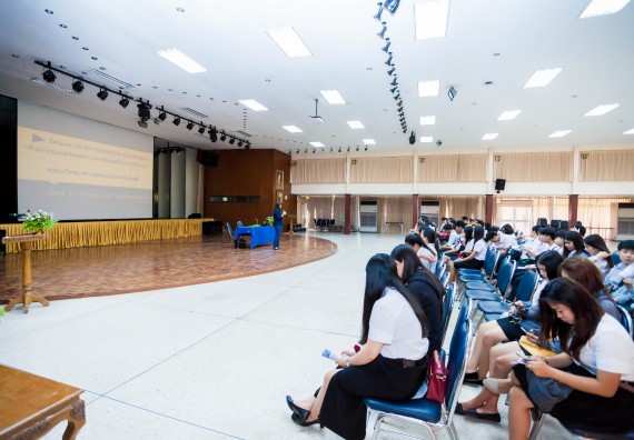 ภาพกิจกรรม สโมสรนักศึกษาคณะวิทยาศาสตร์และเทคโนโลยี จัดโครงการบริการนักศึกษาและศิษย์เก่า “กิจกรรมเตรียมความพร้อมเพื่อการทำงาน”