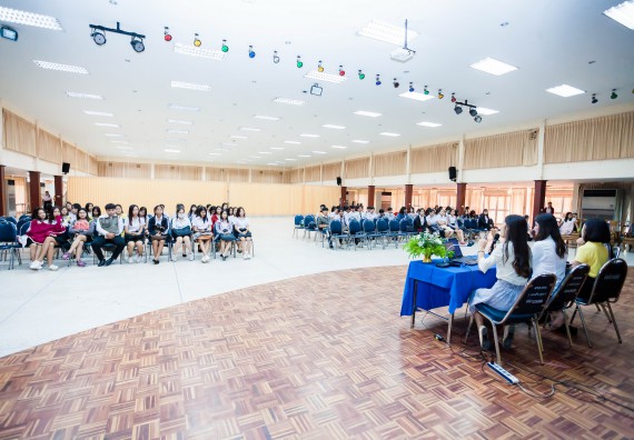 ภาพกิจกรรม สโมสรนักศึกษาคณะวิทยาศาสตร์และเทคโนโลยี จัดโครงการบริการนักศึกษาและศิษย์เก่า “กิจกรรมเตรียมความพร้อมเพื่อการทำงาน”