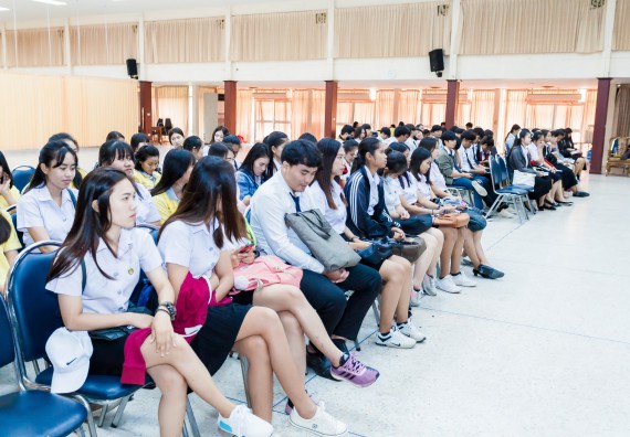 ภาพกิจกรรม สโมสรนักศึกษาคณะวิทยาศาสตร์และเทคโนโลยี จัดโครงการบริการนักศึกษาและศิษย์เก่า “กิจกรรมเตรียมความพร้อมเพื่อการทำงาน”