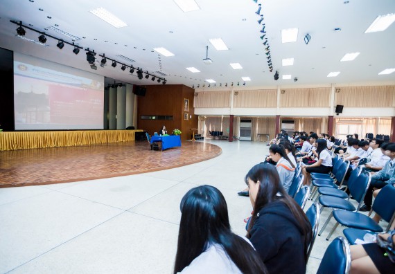 ภาพกิจกรรม สโมสรนักศึกษาคณะวิทยาศาสตร์และเทคโนโลยี จัดโครงการบริการนักศึกษาและศิษย์เก่า “กิจกรรมเตรียมความพร้อมเพื่อการทำงาน”