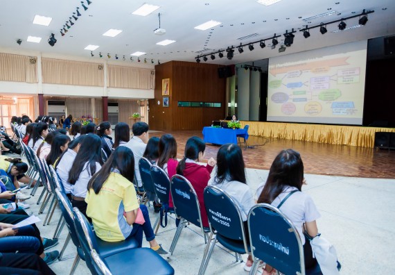 ภาพกิจกรรม สโมสรนักศึกษาคณะวิทยาศาสตร์และเทคโนโลยี จัดโครงการบริการนักศึกษาและศิษย์เก่า “กิจกรรมเตรียมความพร้อมเพื่อการทำงาน”