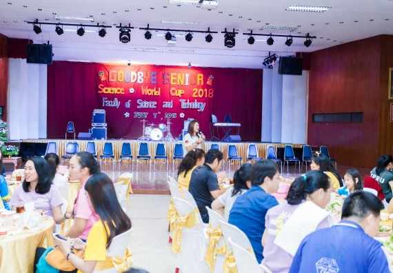 ภาพกิจกรรม สโมสรนักศึกษาคณะวิทยาศาสตร์และเทคโนโลยี จัดกิจกรรมสายสัมพันธ์น้อง-พี่ คณะวิทยาศาสตร์และเทคโนโลยี