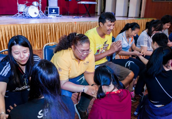 ภาพกิจกรรม สโมสรนักศึกษาคณะวิทยาศาสตร์และเทคโนโลยี จัดกิจกรรมสายสัมพันธ์น้อง-พี่ คณะวิทยาศาสตร์และเทคโนโลยี