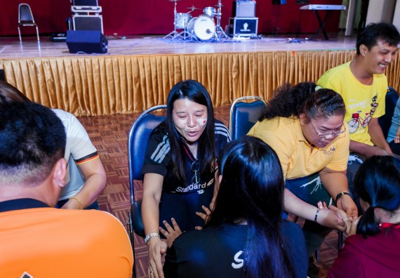 ภาพกิจกรรม สโมสรนักศึกษาคณะวิทยาศาสตร์และเทคโนโลยี จัดกิจกรรมสายสัมพันธ์น้อง-พี่ คณะวิทยาศาสตร์และเทคโนโลยี