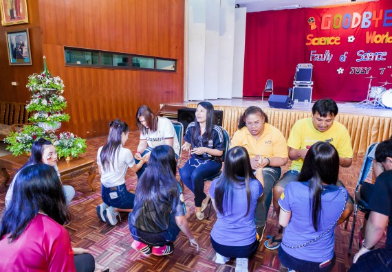 ภาพกิจกรรม สโมสรนักศึกษาคณะวิทยาศาสตร์และเทคโนโลยี จัดกิจกรรมสายสัมพันธ์น้อง-พี่ คณะวิทยาศาสตร์และเทคโนโลยี