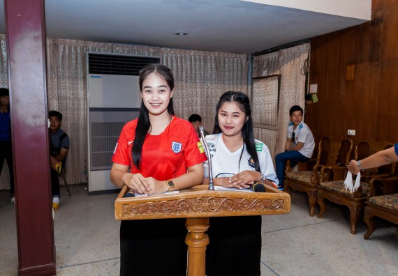 ภาพกิจกรรม สโมสรนักศึกษาคณะวิทยาศาสตร์และเทคโนโลยี จัดกิจกรรมสายสัมพันธ์น้อง-พี่ คณะวิทยาศาสตร์และเทคโนโลยี