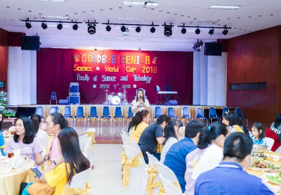 ภาพกิจกรรม สโมสรนักศึกษาคณะวิทยาศาสตร์และเทคโนโลยี จัดกิจกรรมสายสัมพันธ์น้อง-พี่ คณะวิทยาศาสตร์และเทคโนโลยี