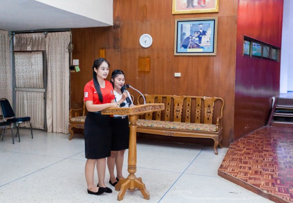 ภาพกิจกรรม สโมสรนักศึกษาคณะวิทยาศาสตร์และเทคโนโลยี จัดกิจกรรมสายสัมพันธ์น้อง-พี่ คณะวิทยาศาสตร์และเทคโนโลยี