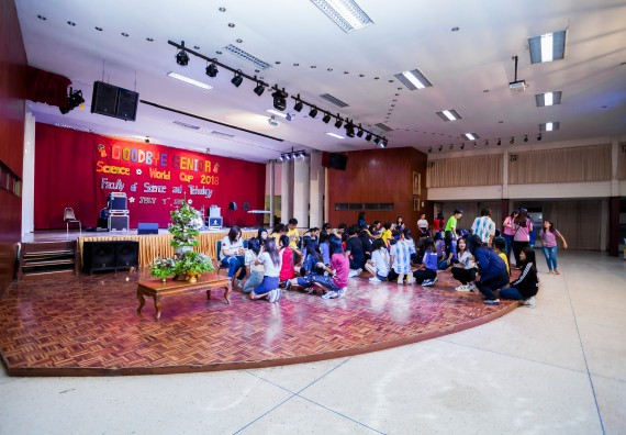 ภาพกิจกรรม สโมสรนักศึกษาคณะวิทยาศาสตร์และเทคโนโลยี จัดกิจกรรมสายสัมพันธ์น้อง-พี่ คณะวิทยาศาสตร์และเทคโนโลยี