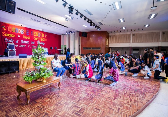 ภาพกิจกรรม สโมสรนักศึกษาคณะวิทยาศาสตร์และเทคโนโลยี จัดกิจกรรมสายสัมพันธ์น้อง-พี่ คณะวิทยาศาสตร์และเทคโนโลยี