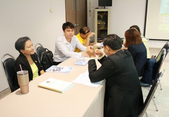 ภาพกิจกรรม คณะวิทยาศาสตร์และเทคโนโลยี จัดการตรวจประเมินคุณภาพการศึกษาระดับคณะ