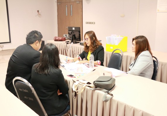 ภาพกิจกรรม คณะวิทยาศาสตร์และเทคโนโลยี จัดการตรวจประเมินคุณภาพการศึกษาระดับคณะ