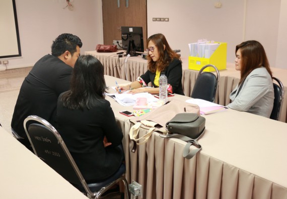 ภาพกิจกรรม คณะวิทยาศาสตร์และเทคโนโลยี จัดการตรวจประเมินคุณภาพการศึกษาระดับคณะ