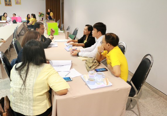 ภาพกิจกรรม คณะวิทยาศาสตร์และเทคโนโลยี จัดการตรวจประเมินคุณภาพการศึกษาระดับคณะ