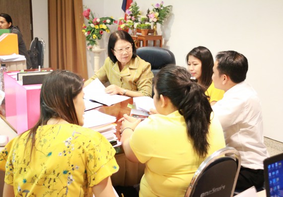 ภาพกิจกรรม คณะวิทยาศาสตร์และเทคโนโลยี จัดการตรวจประเมินคุณภาพการศึกษาระดับคณะ