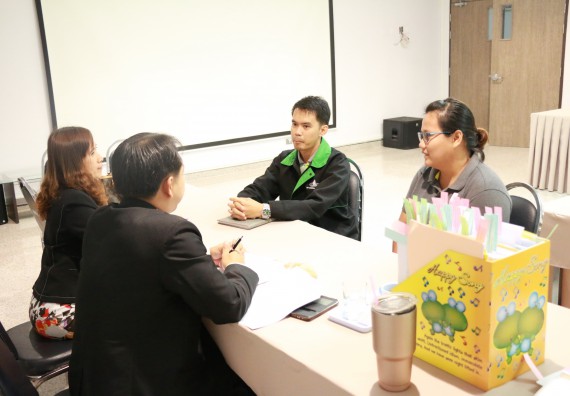 ภาพกิจกรรม คณะวิทยาศาสตร์และเทคโนโลยี จัดการตรวจประเมินคุณภาพการศึกษาระดับคณะ