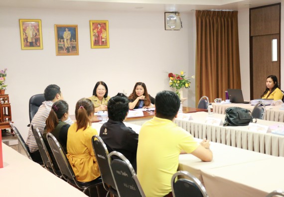 ภาพกิจกรรม คณะวิทยาศาสตร์และเทคโนโลยี จัดการตรวจประเมินคุณภาพการศึกษาระดับคณะ