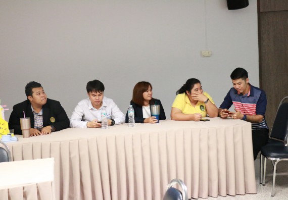 ภาพกิจกรรม คณะวิทยาศาสตร์และเทคโนโลยี จัดการตรวจประเมินคุณภาพการศึกษาระดับคณะ