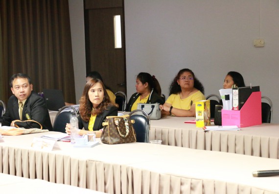 ภาพกิจกรรม คณะวิทยาศาสตร์และเทคโนโลยี จัดการตรวจประเมินคุณภาพการศึกษาระดับคณะ