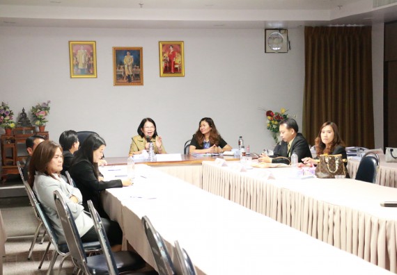 ภาพกิจกรรม คณะวิทยาศาสตร์และเทคโนโลยี จัดการตรวจประเมินคุณภาพการศึกษาระดับคณะ