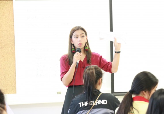 ภาพกิจกรรม  คณะวิทยาศาสตร์และเทคโนโลยี จัดโครงการพัฒนาทักษะภาษาอังกฤษสำหรับนักศึกษาคณะวิทยาศาสตร์และเทคโนโลยี