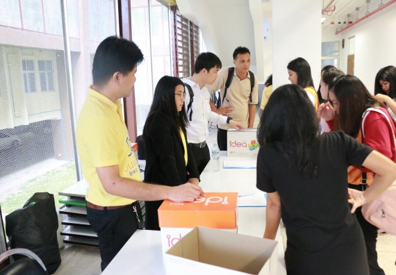 ภาพกิจกรรม  คณะวิทยาศาสตร์และเทคโนโลยี จัดโครงการพัฒนาทักษะภาษาอังกฤษสำหรับนักศึกษาคณะวิทยาศาสตร์และเทคโนโลยี