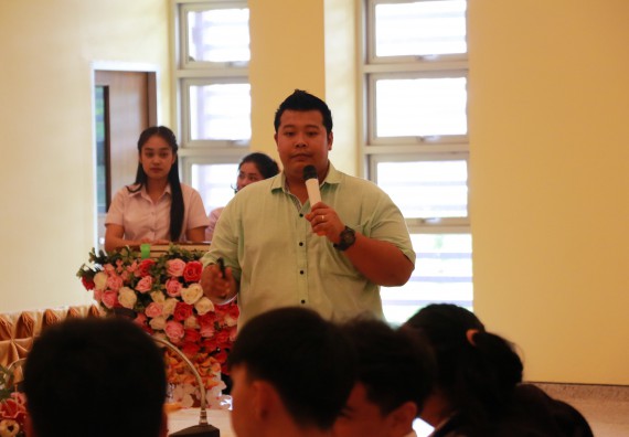 ภาพกิจกรรม  คณะวิทยาศาสตร์และเทคโนโลยี จัดโครงการปฐมนิเทศนักศึกษาใหม่ คณะวิทยาศาสตร์และเทคโนโลยี ประจำปี 2561