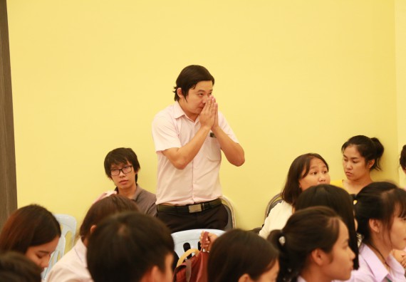 ภาพกิจกรรม  คณะวิทยาศาสตร์และเทคโนโลยี จัดโครงการปฐมนิเทศนักศึกษาใหม่ คณะวิทยาศาสตร์และเทคโนโลยี ประจำปี 2561